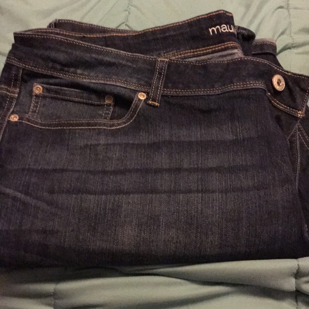 Maurices Plus Size 24 reg flare jeans